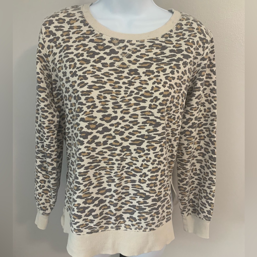 Wallflower Animal Print Sweatshirt